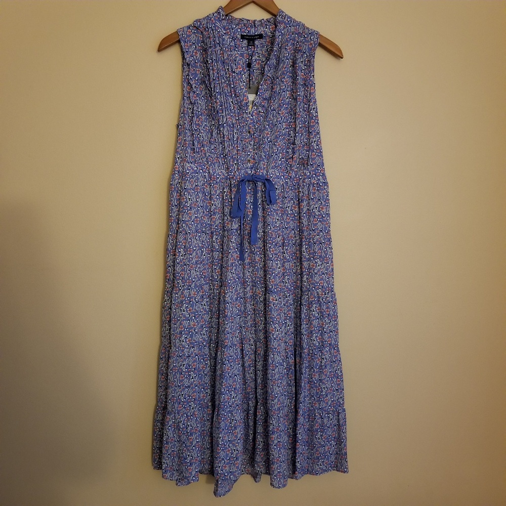 Tommy Hilfiger Blue Floral Romantic Dress